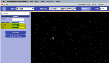 Star Field Tool